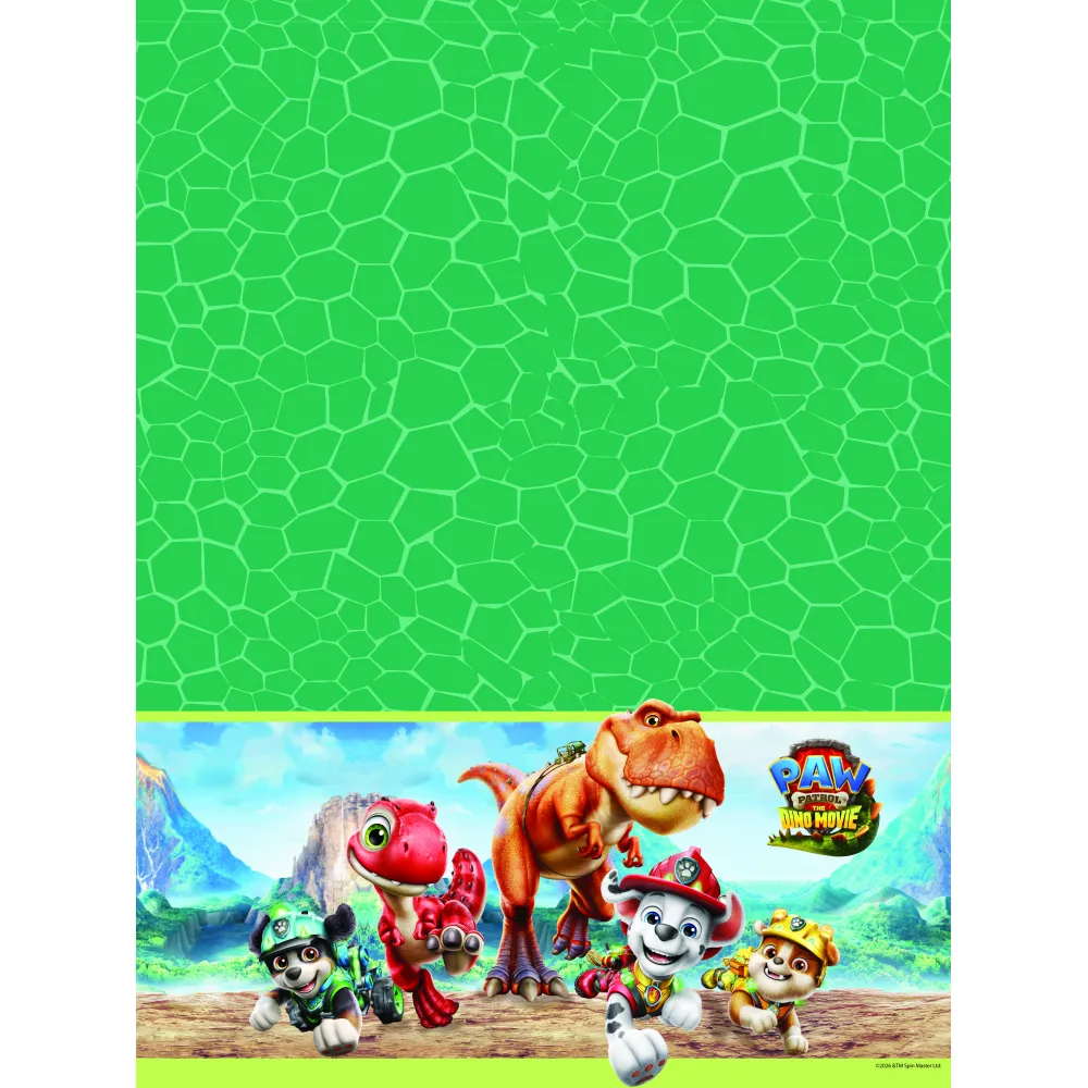 Fata de masa petrecere 120x180cm Patrula Catelusilor 3 Dino Movie