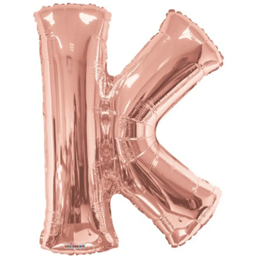 Balon folie litera K Rose-Gold 15620-34