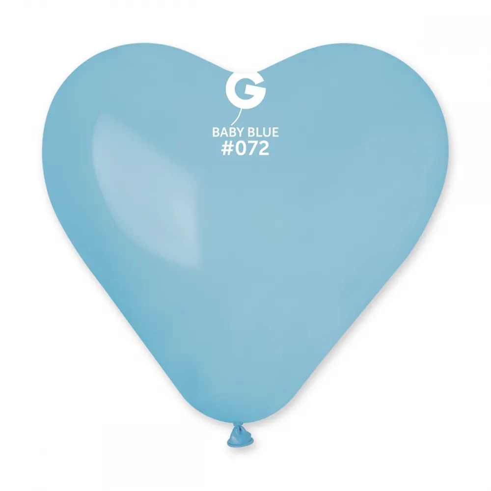 Baloane Latex Inima 30cm Macaron Baby Blue CR12.72
