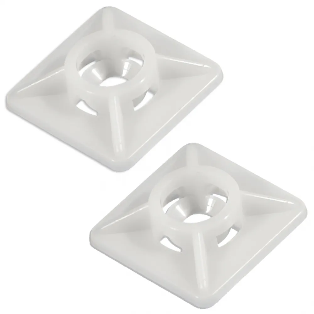 Suport Adeziv pt prindere baloane 27x27mm ALB