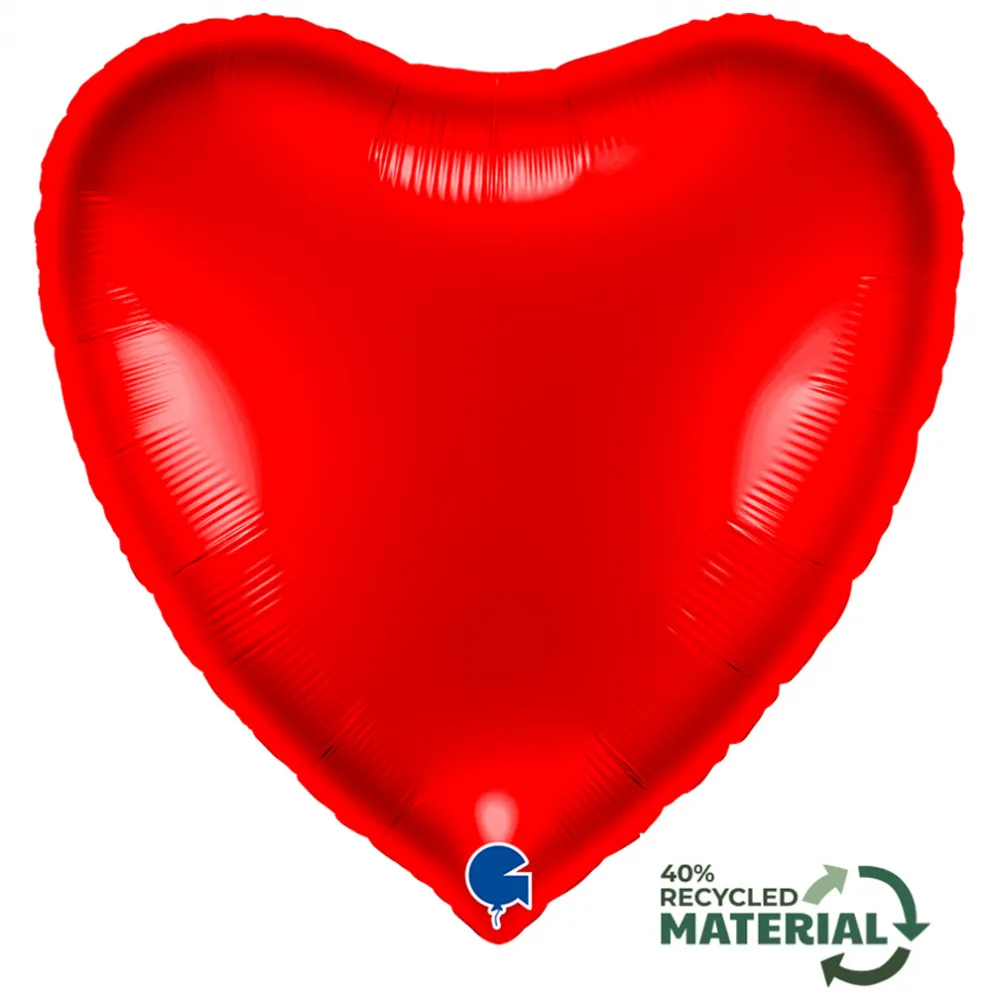 Balon Folie Inima Rosie 79cm
