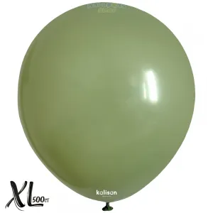 SET 500 Baloane Latex 30cm Eucalyptus Retro XL 8008