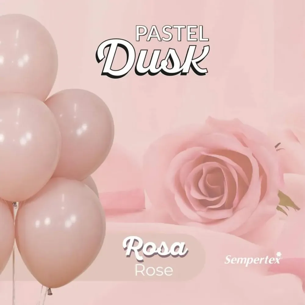 Baloane latex Pastel Dusk Rose 13cm