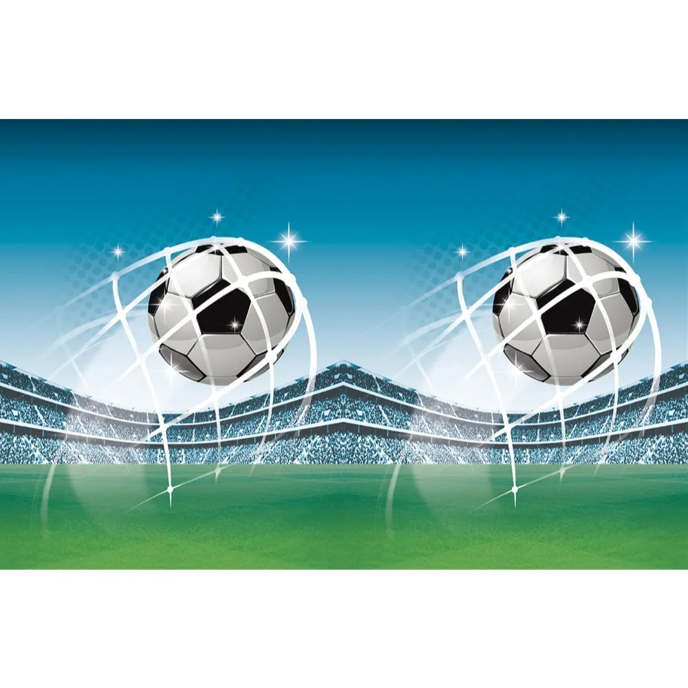 Fata de masa petrecere 120x180cm Fotbal