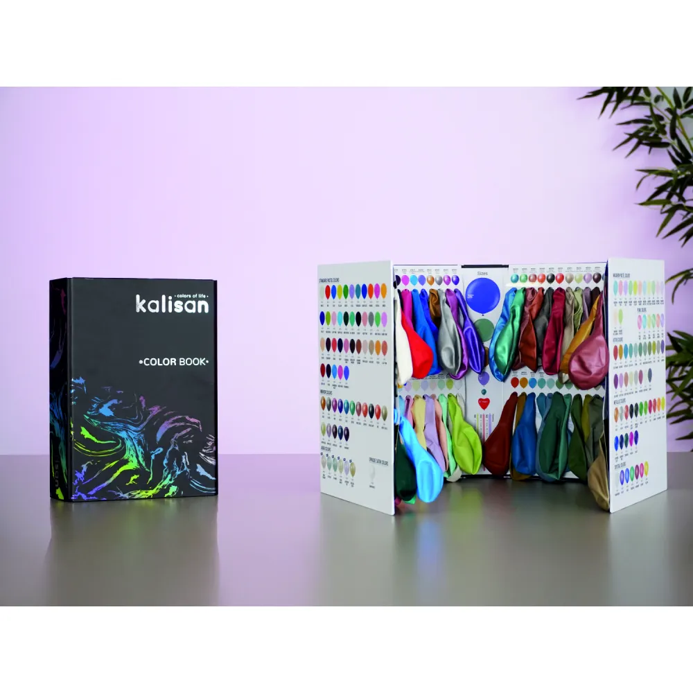 Catalog baloane latex Kalisan - BLACK COLOR BOOK