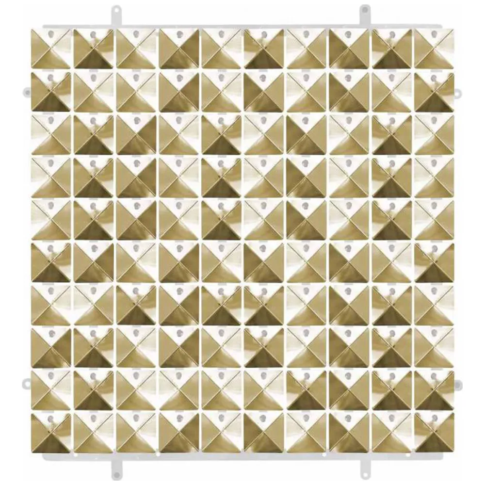 Panou Paiete 3D Champagne 30x30cm