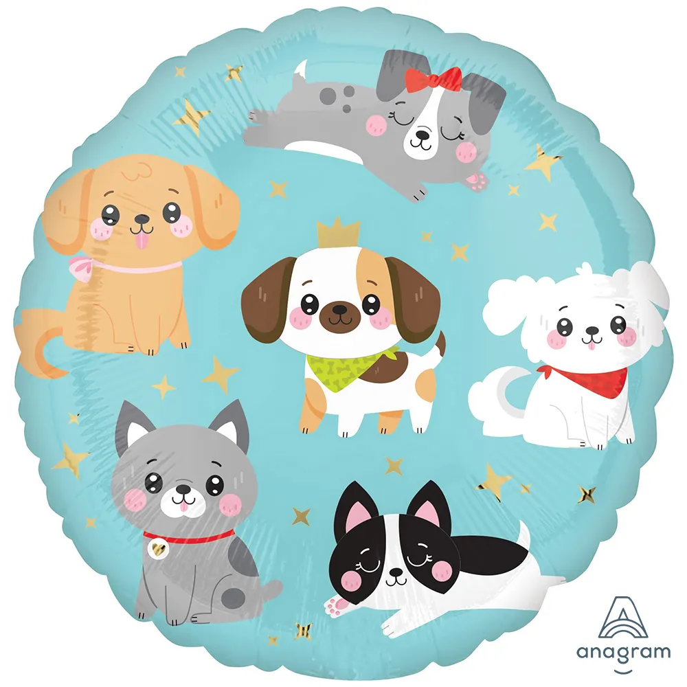 Balon Folie Catelus Kawaii 45cm ANAGRAM 4790101
