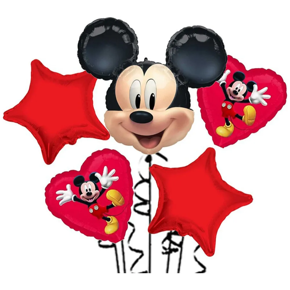 Buchet 5 baloane folie Tematica Mickey 2022108