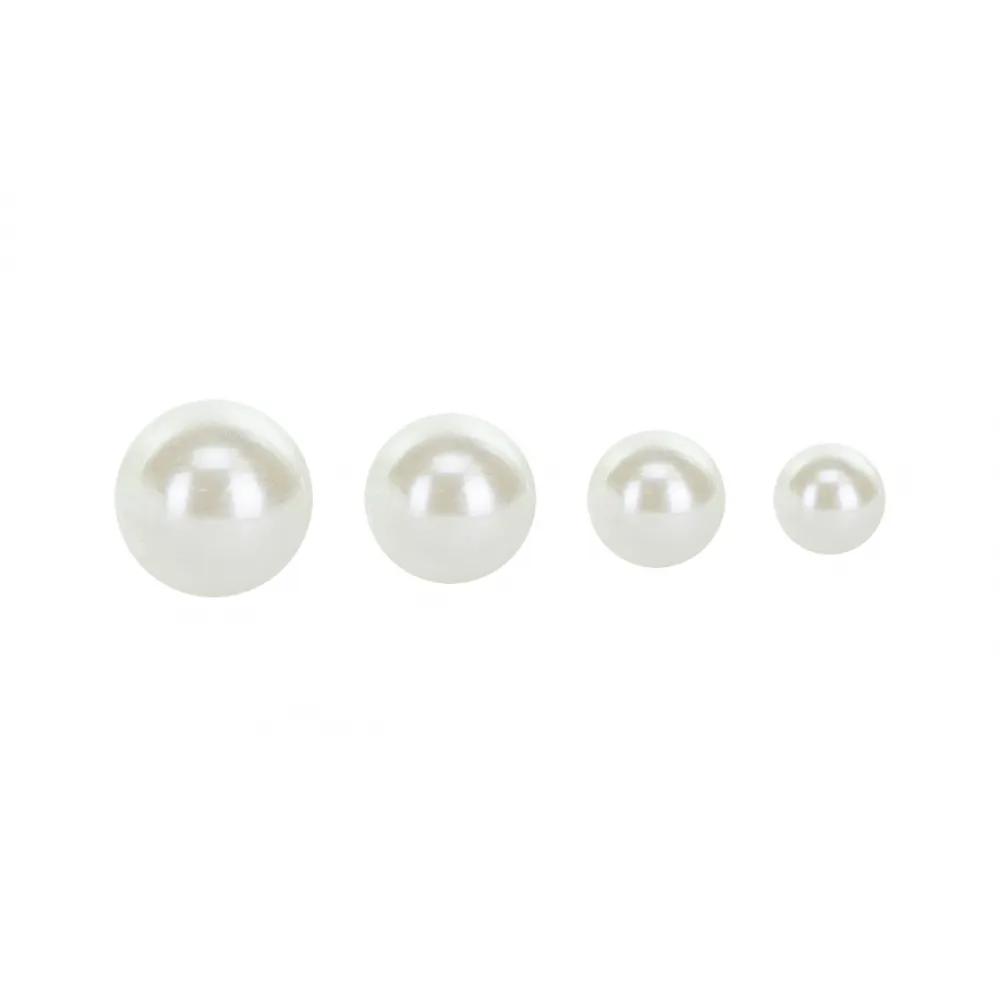 Set 440buc Perle albe adezive 3-6mm