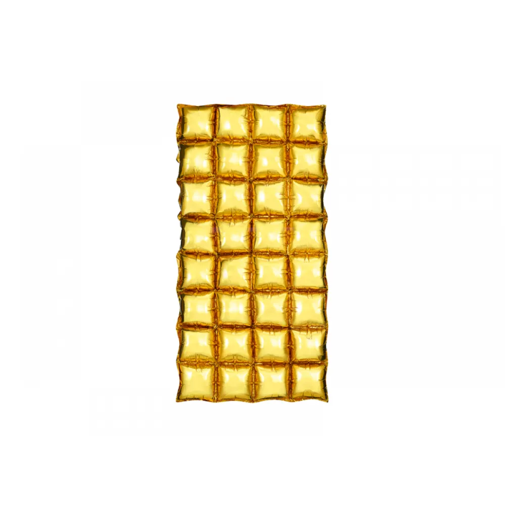 Balon folie Tip panou Gold 55x110cm