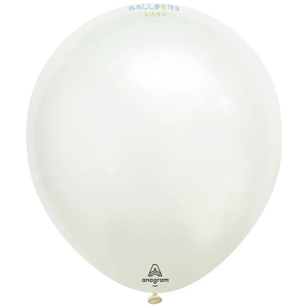 Balon Latex 28cm Pearl Frosty White ANAGRAM 4816975