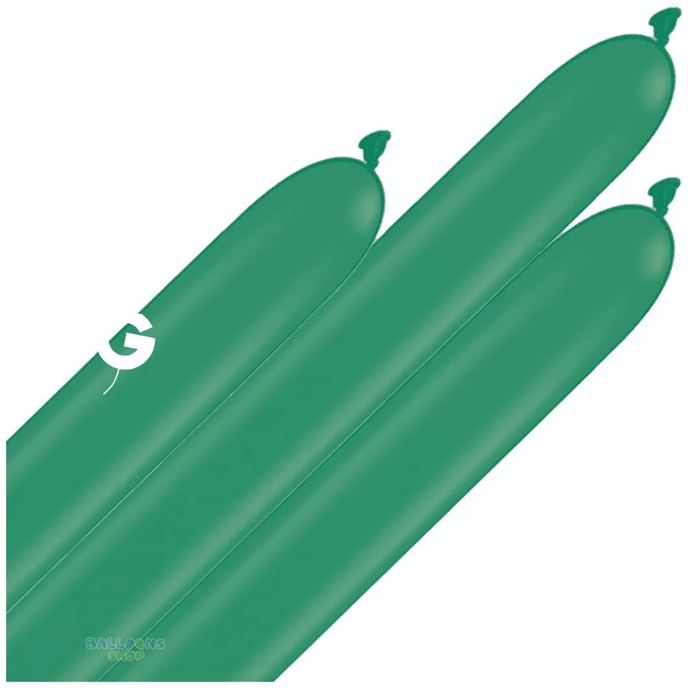 Baloane modelaj standard 152 x 5 cm Verde Inchis Q260.13