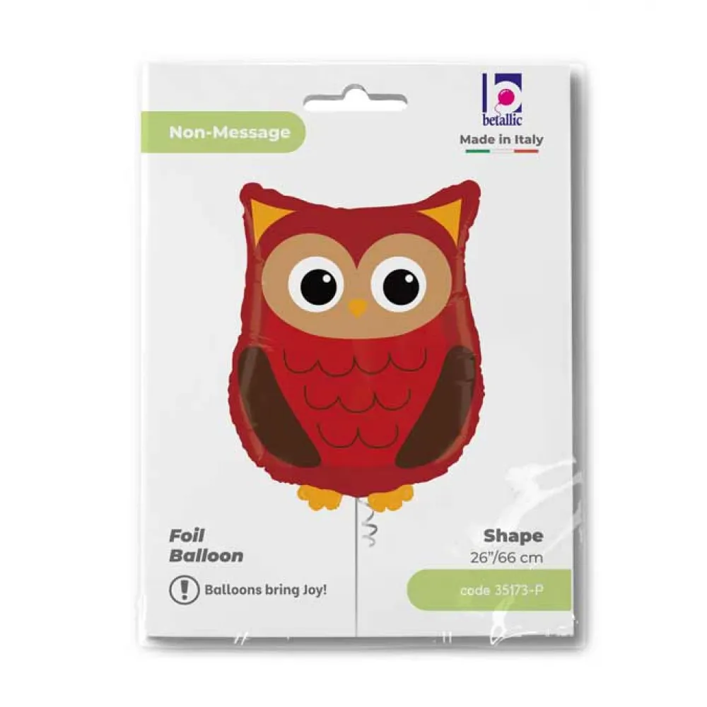 Balon Folie Figurina Woodland Bufnita 58cm Grabo