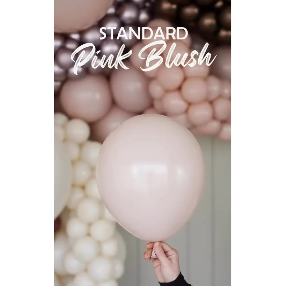 Baloane latex 13cm Blush Pink Standard Kalisan 2348