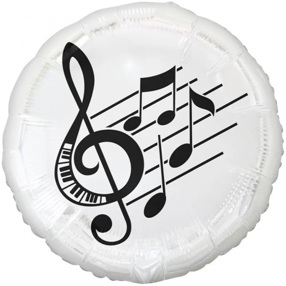 Balon Folie Note Muzicale 45cm