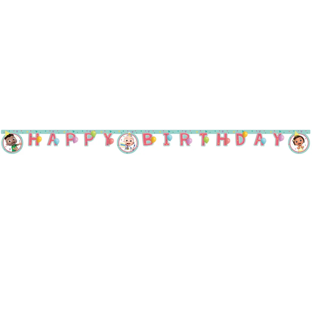 Banner Petrecere Happy Birthday Cocomelon