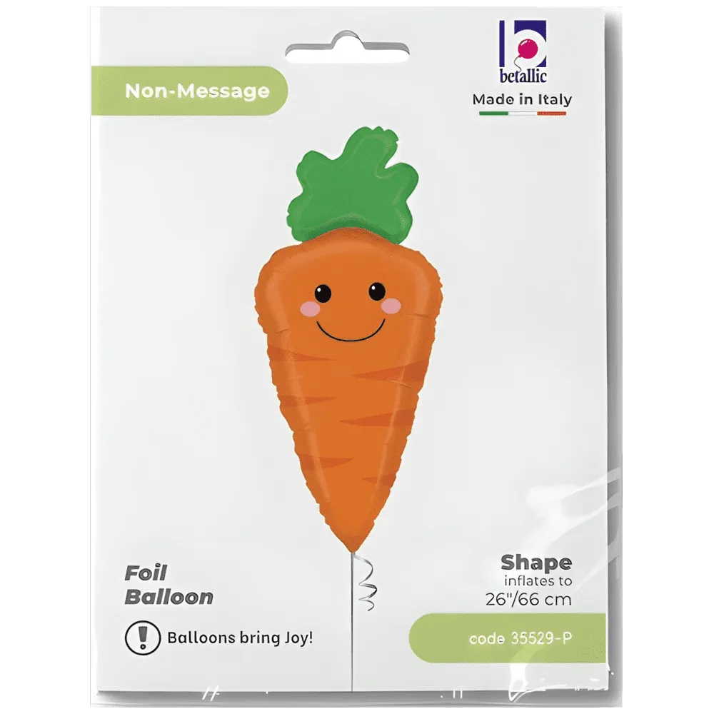 Balon Folie Figurina Morcov 66cm Grabo