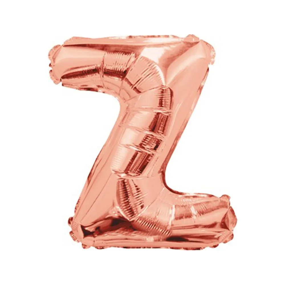 Balon folie 35cm Litera Z ROSE-GOLD 15675-14