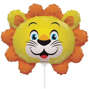 Balon Folie Mini-Figurina Cap Leu (AER) 35cm
