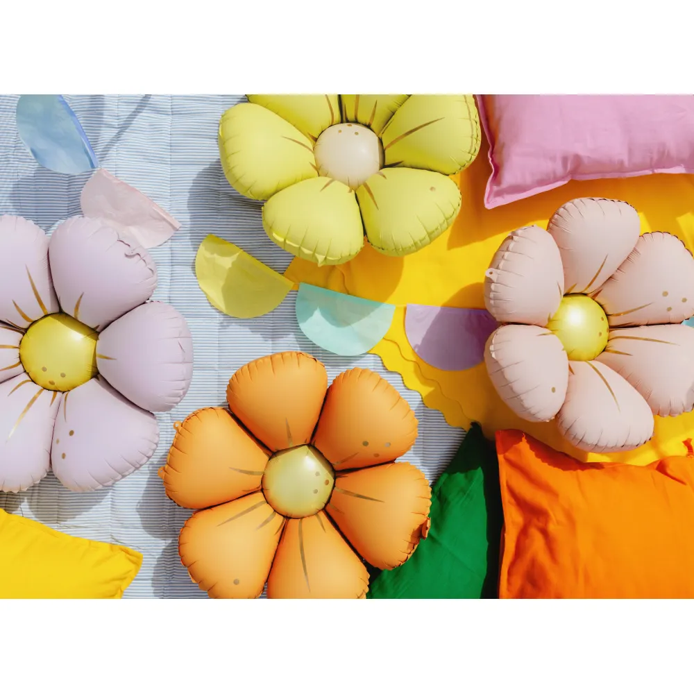 Set 4 Baloane Folie Margarete Colorate ( AER ) 45cm