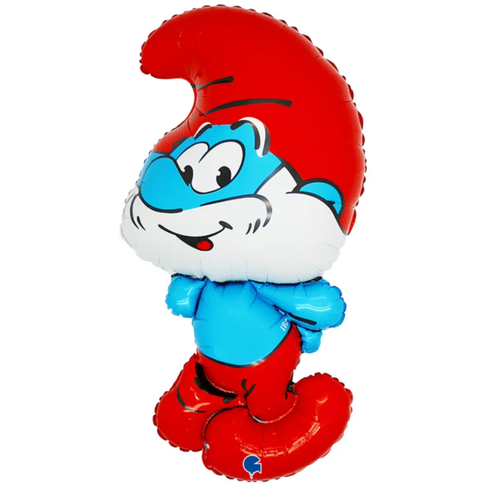 Balon Folie Figurina Papa Strumf 107cm GRABO