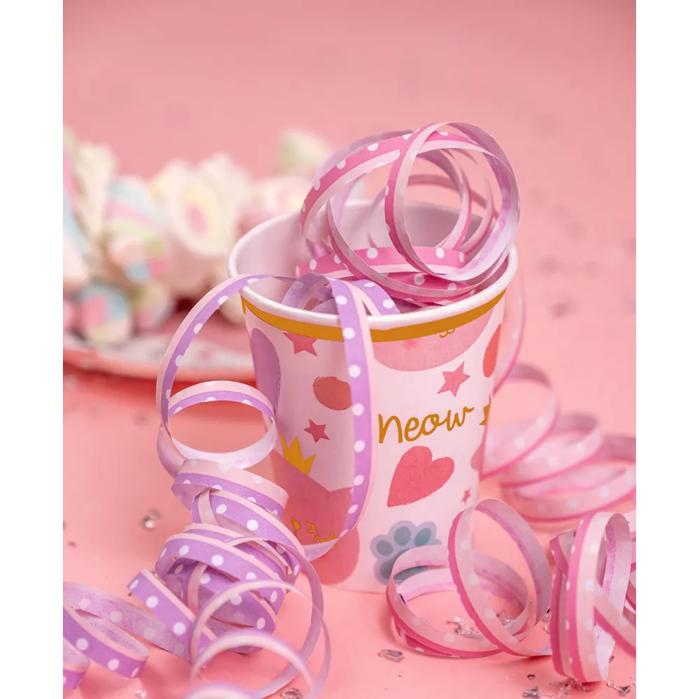 Set 8 Pahare Pisicute 250ml Grabo
