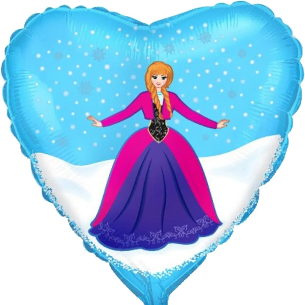 Balon Folie Inima Frozen Ana 45cm