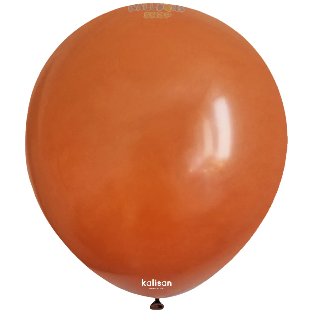 Baloane latex 30cm Rust Orange Retro Kalisan 8001