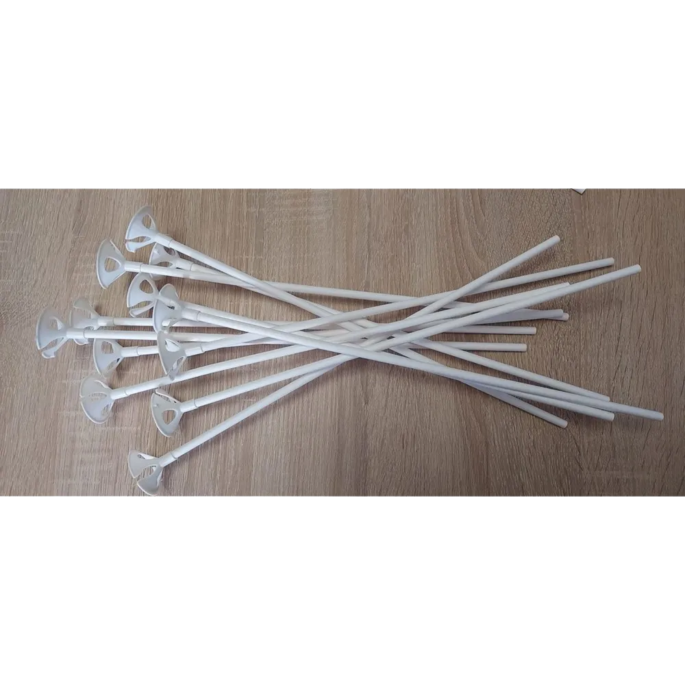 Set 100 Bete din carton si rozete ECO pt baloane latex 35cm