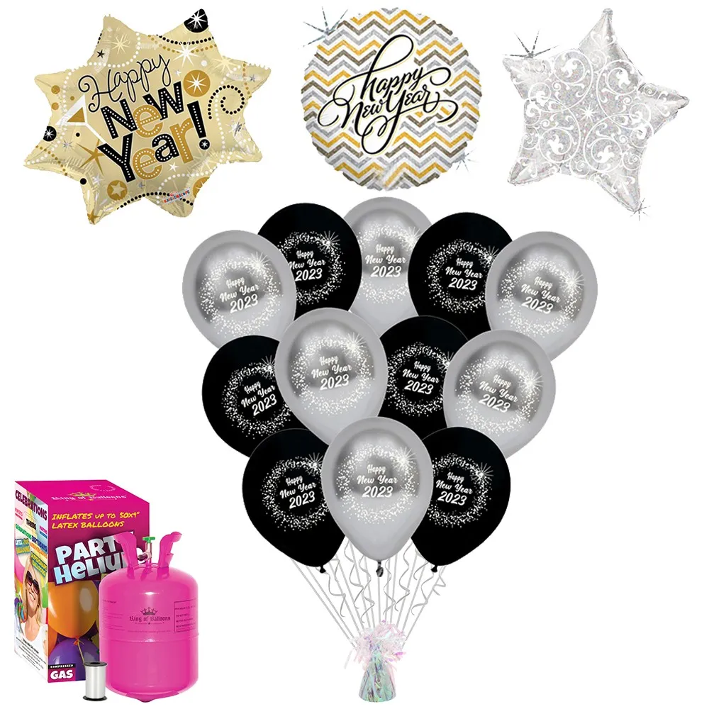 Pachet Baloane Revelion + Butelie mare
