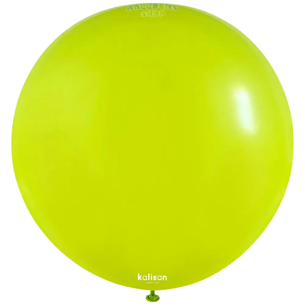 Balon Jumbo Latex 60cm Lime Green Standard 2324