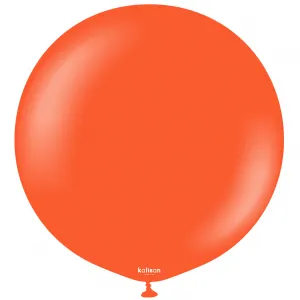 Balon Jumbo Latex 60cm Flame Orange Standard 2358