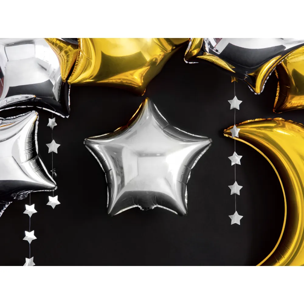 Balon folie Stea Argintie 45cm PDC1057