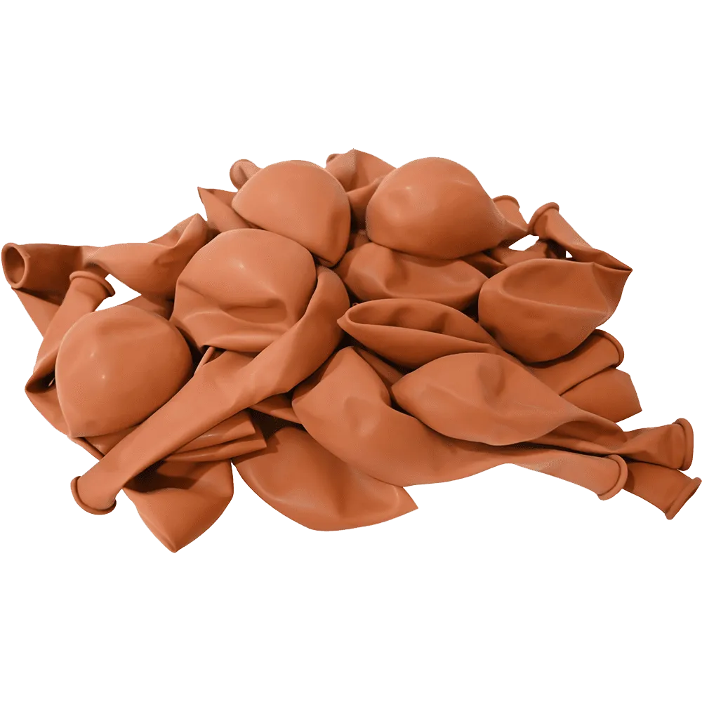 Balon Latex Jumbo 45cm Standard Caramel -37