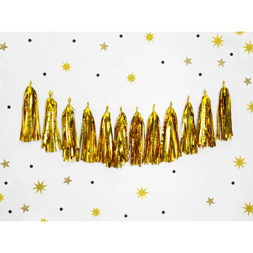 Ghirlanda Decorativa Aurie 12 tassels/2m PDC1034