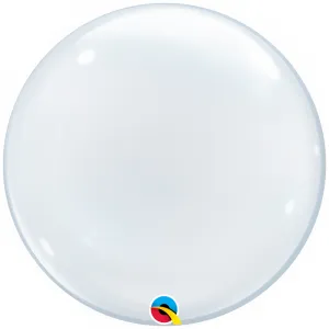 Deco Bubble Transparent 20inch - 50cm 68824 Qualatex