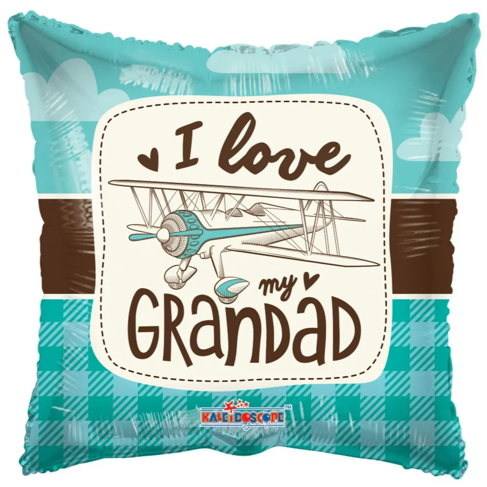 Balon Folie I Love my Grand dad 45cm