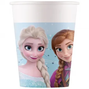 Set 8 Pahare Petrecere Carton 200ml Frozen Idyllic Wonder