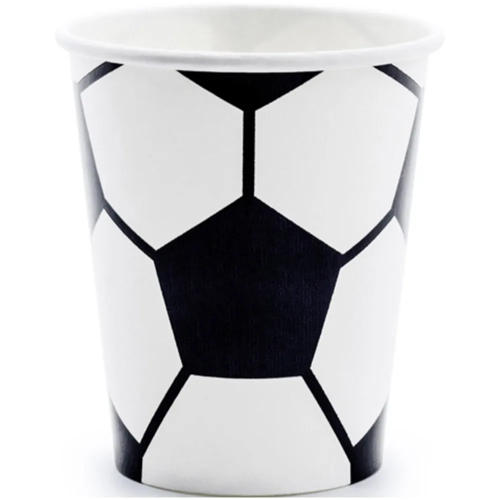 Set 6 Pahare Petrecere Fotbal 220ml KPP72-EU2