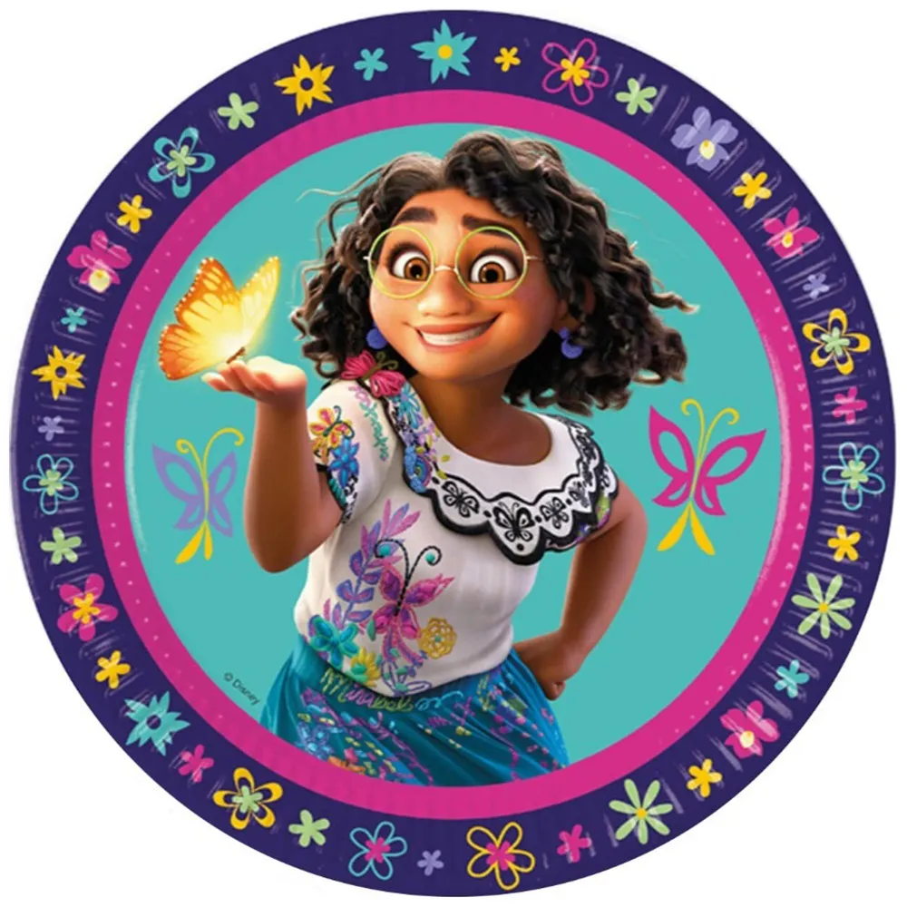 Set 8 Farfurii Petrecere 23cm Disney Encanto