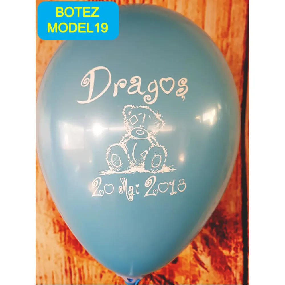 Baloane personalizate botez-BM19