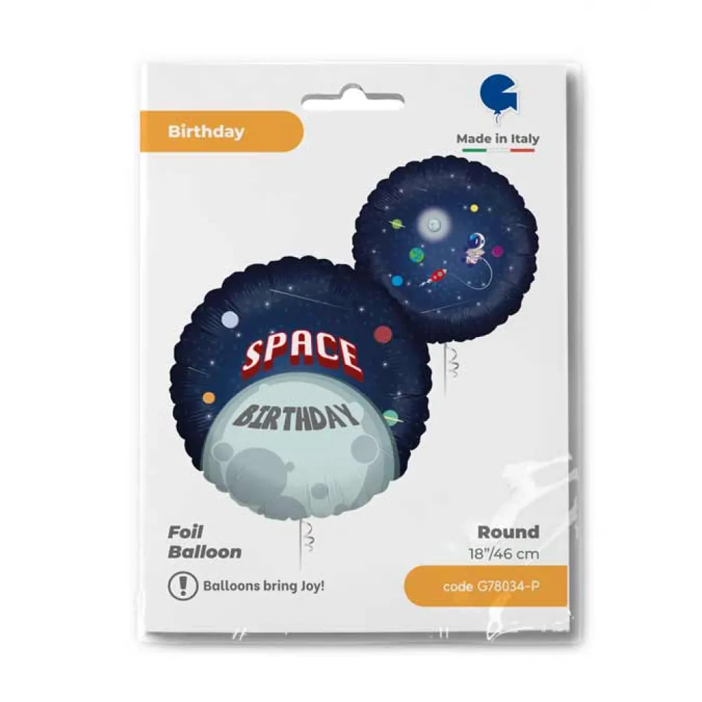 Balon Folie Print Galaxie 46 cm Grabo