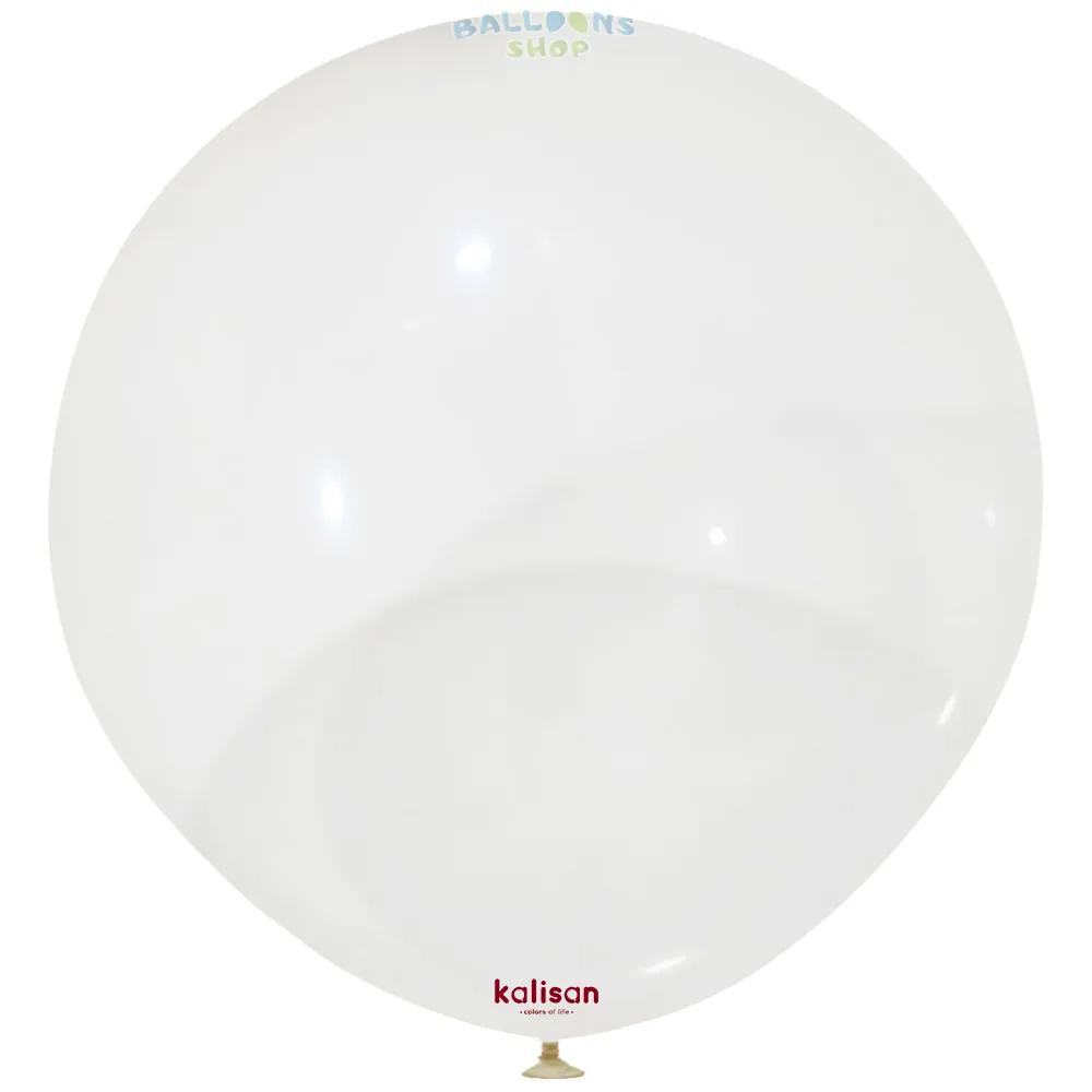 Balon Jumbo Latex 45cm Transparent Standard 2333