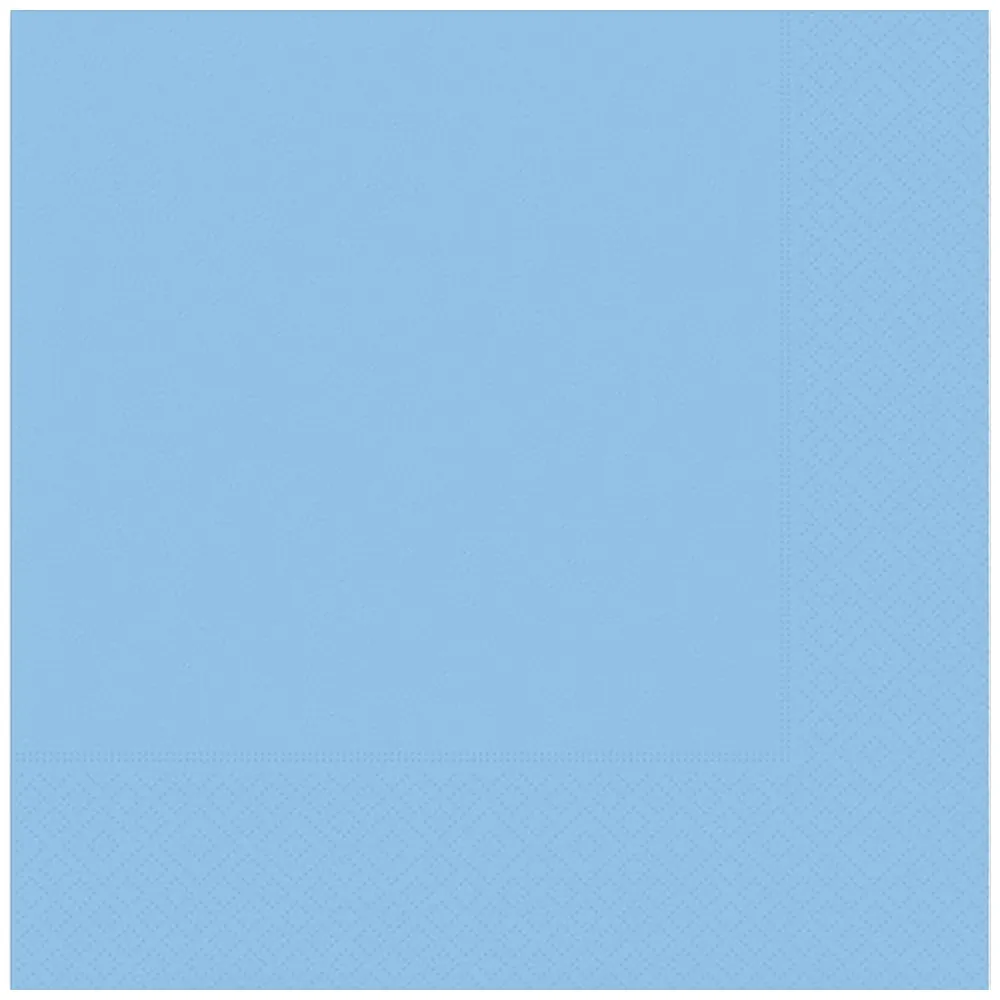 Set 16 Servetele Petrecere Bleu Pastel PL1603