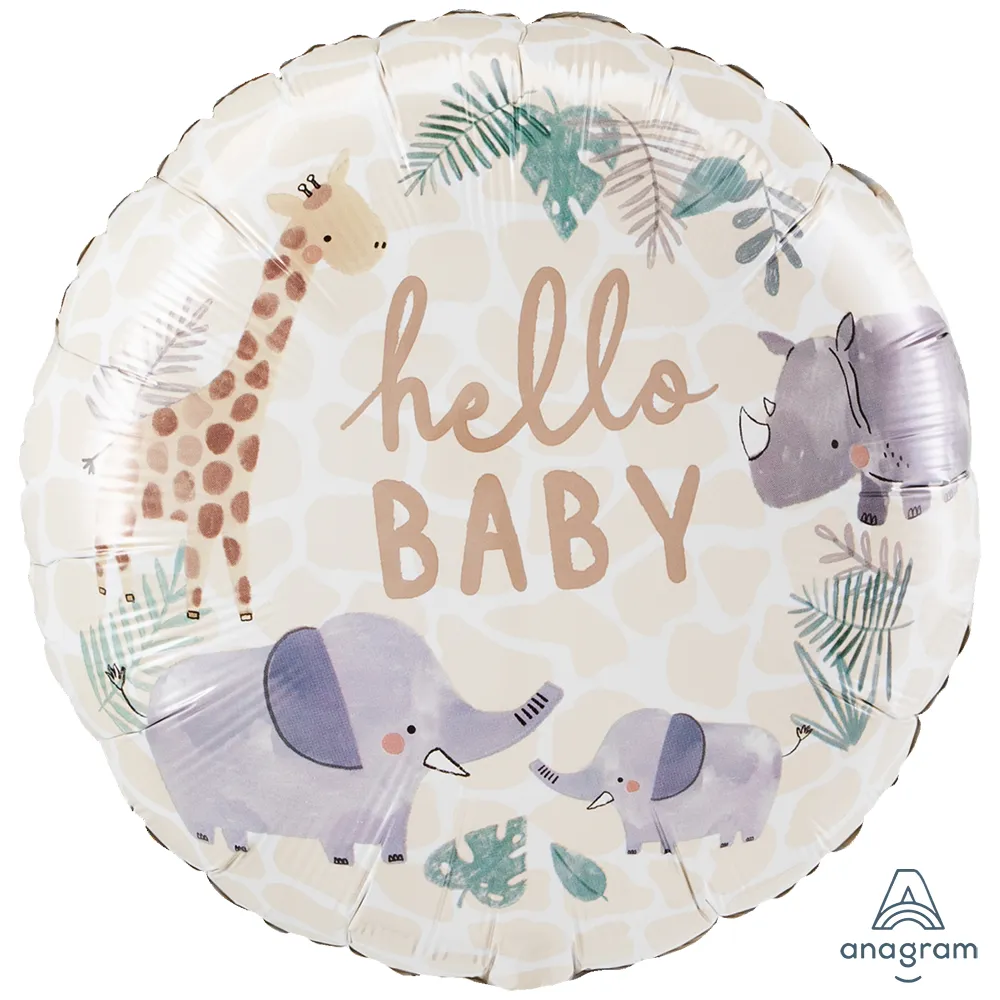 Balon Folie Soft Jungle Baby 43cm ANAGRAM 4492401