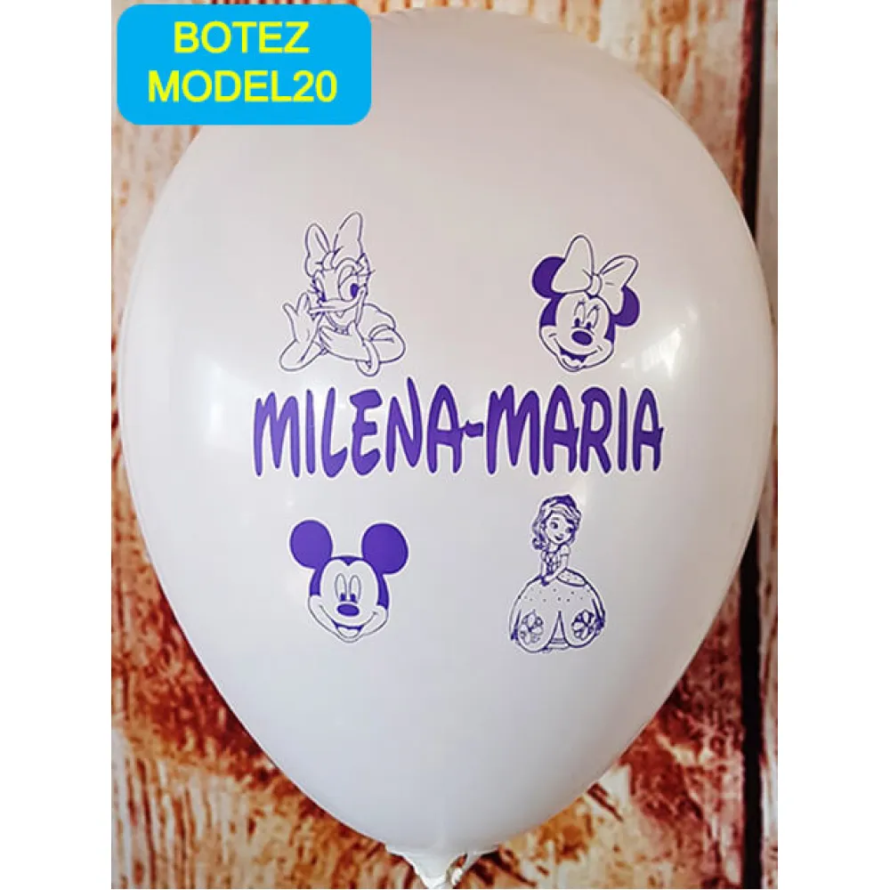 Baloane personalizate botez-BM20