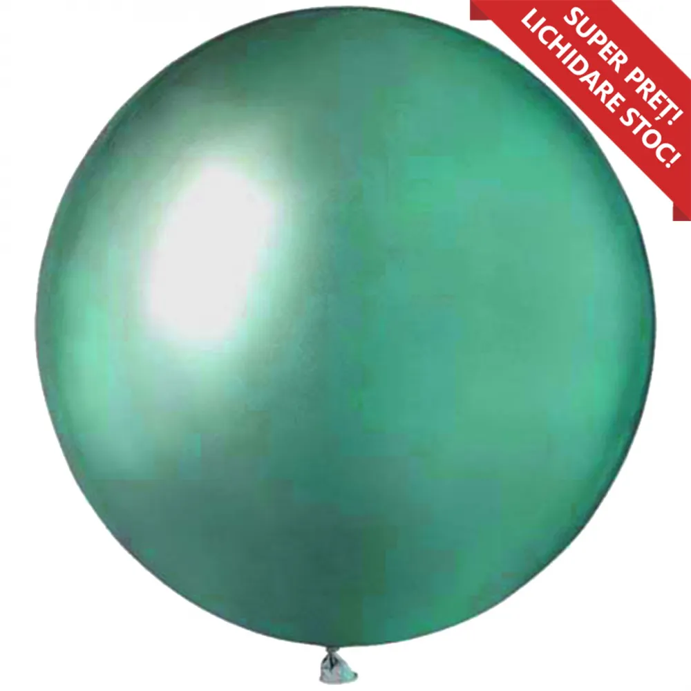 Balon Latex Jumbo Mirror 16inch (40cm) Light Green