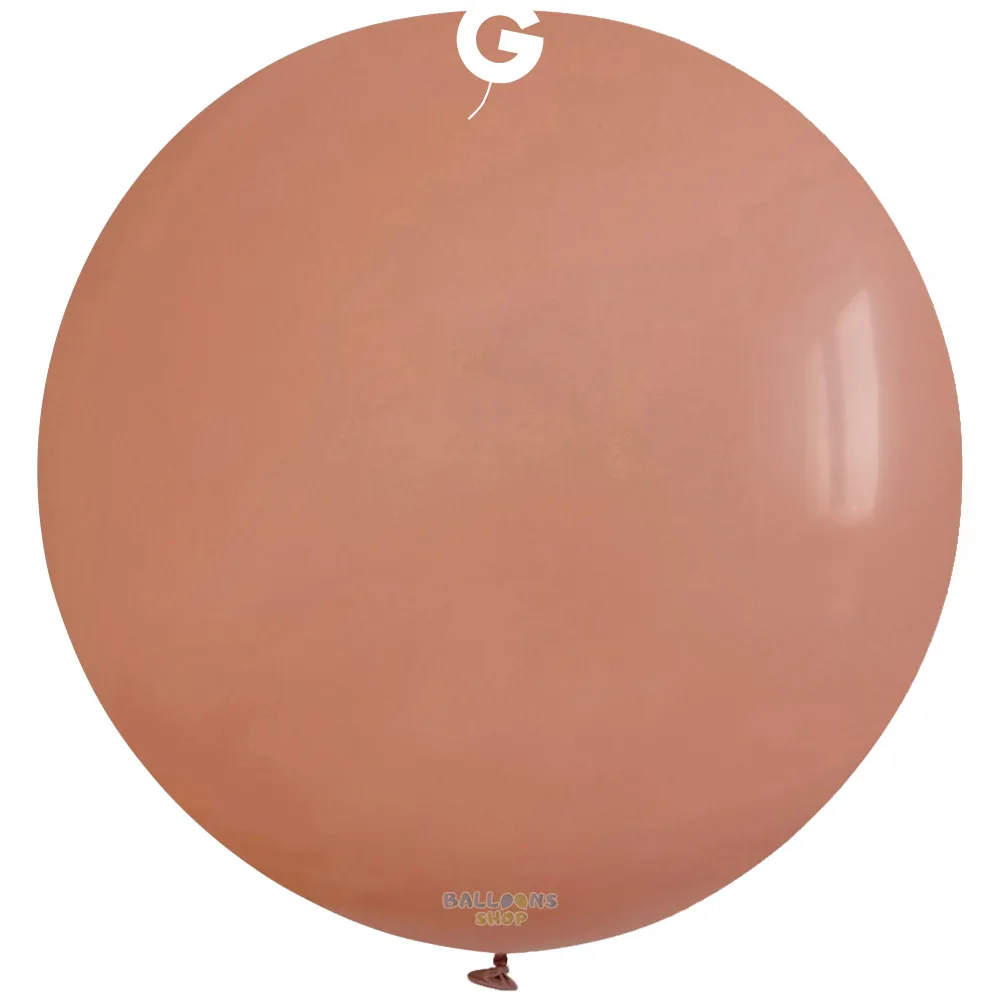 Balon Latex Mini Jumbo 48cm Natural Misty Rose RR16P.99