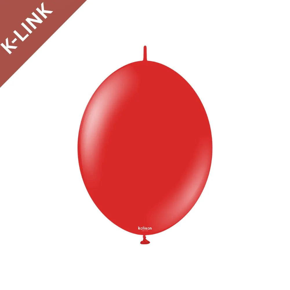 Baloane Latex 15cm K-Link Rosu Standard 2313 30623132