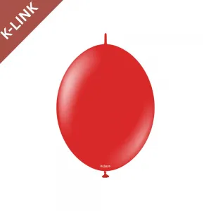 Baloane Latex 15cm K-Link Rosu Standard 2313 30623132